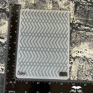 Stampin Up ZIGZAG Sizzix Embossing Folder Stampin Up